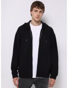 COLINS Hanorac supradimensionat din bumbac - Negru/Gri antracit/Transparent