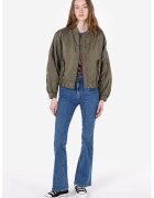 COLINS Jacheta bomber din nailon cu buzunare multiple - Kaki