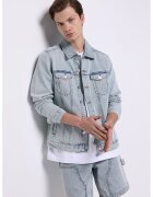COLINS Jacheta din denim cu buzunare - Albastru prafuit