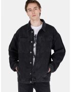 COLINS Jacheta din denim cu buzunare oblice - Negru