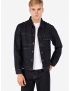 COLINS Jacheta din denim cu guler clasic si nasturi - Albastru ultramarin
