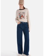 COLINS Pantaloni De Dama Albastru Regular Fit Cl1068703