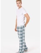 COLINS Pantaloni de pijama in carouri - Alb/Gri deschis/Verde persan