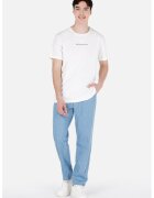COLINS Pantaloni din material chambray - Albastru pastel