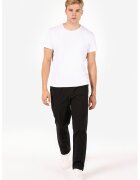 COLINS Pantaloni drepti din amestec de bumbac - Negru