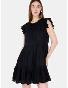 COLINS Rochie evazata din modal - Negru