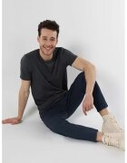 COLINS Tricou Cu Maneca Scurta De Barbati Antracit Regular Fit CL1058580
