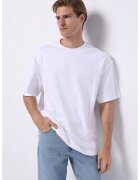 COLINS Tricou supradimensionat uni - Alb optic