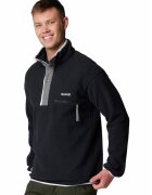 Columbia Bluza cu fenta cu capse pentru trekking Helvetia II - Negru/Gri
