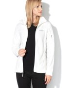 Columbia Bluza din fleece cu fermoar pentru trekking Fast Trek™ II - Alb
