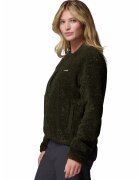 Columbia Bluza din material teddy pentru trekking Stellar Path - Verde padure