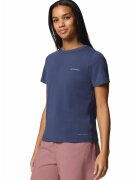Columbia Tricou din amestec de bumbac pentru trekking Sun Trek - Bleumarin