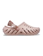 Crocs Saboti slingback unisex cu aspect masiv Echo - Roz prafuit