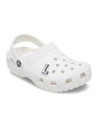 Crocs Talisman litera Jibbitz™ - Negru - Alb - Gri cenusiu - Universal