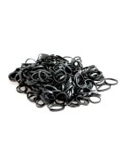 Cupio Elastice invizibile pentru par set 300 - Black