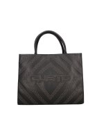 Custo Barcelona Geanta tote cu logo Silvana Nova - Negru