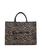 Custo Barcelona Geanta tote cu model - Negru/Crem