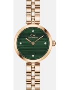 Daniel Wellington Ceas Elan Lumine - mecanism quartz japonez - carcasa otel inoxidabil - verde/roze auriu