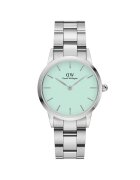 Daniel Wellington DW00100537 Ladies Watch Iconic Link Mint 28mm 3ATM