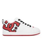 DC Shoes barbati - COURT GRAFFIK - piele naturala - alb - Alb