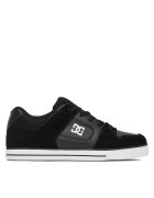DC Shoes Pantofi sport copii - EO-PURE - piele naturala - negru