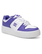 DC Shoes Tenisi dama MANTECA 4 PLATFORM A - piele naturala - alb/mov