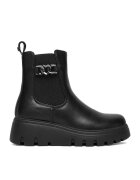 DeeZee Botine cu platforma fete - negru
