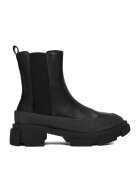 DeeZee Botine dama 13059-2-BLACK - negru - material sintetic -