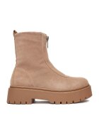 DeeZee Botine dama 13123-13 - Piele naturala - Bej