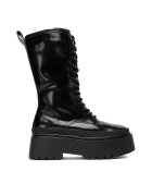 DeeZee Botine dama 13123-37 - Textil - Negru