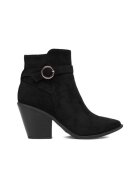 DeeZee Botine dama 3030 - Textil - Negru
