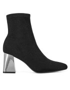 DeeZee Botine dama 5758 - Textil - Negru