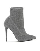 DeeZee Botine dama - 590486244388139 - Piele ecologica - Argintiu