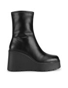 DeeZee Botine dama CEO-HY60195-1 - negru - sintetic