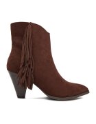 DeeZee Botine dama CEO-R25AW09076 - Textil - Maro