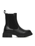 DeeZee Botine fete textil - negru