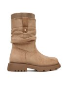 DeeZee Cizme fete textil - maro