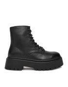DeeZee Ghete dama 13123-5 - piele naturala - negru