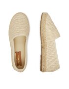 DeeZee Mocasini dama - espadrile bej - tesatura