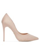 DeeZee Pantofi dama - tocuri - bej - tesatura