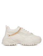DeeZee Pantofi sport dama - sneakers bej - piele ecologica