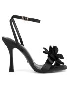 DeeZee Sandale cu toc dama LH24017-1 - Negru