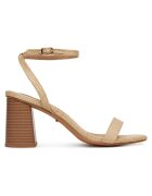 DeeZee Sandale dama - XHS831-1 - cu toc - bej