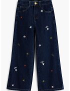 Desigual Blugi cu broderie - Bleumarin