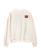 Desigual Bluza de trening cu imprimeu cu Mickey Mouse - Albastru prafuit/Roz pastel/Crem
