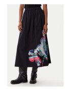 Desigual Fusta trapezoidala - neagra - 100% bumbac