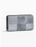 Desigual Portofel din denim Yoko - Albastru melange