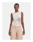 Desigual Top dama - Ecru