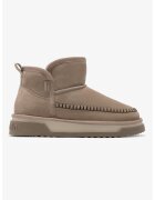 DFranklin Ghete slip-on din piele intoarsa Atlas - Maro deschis
