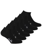Diadora Set de sosete unisex pana la glezna - 6 perechi - Negru